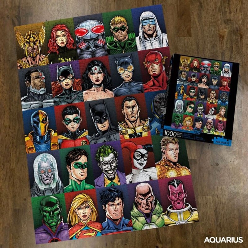 DC Comics puzzle Faces (1000 pièces)