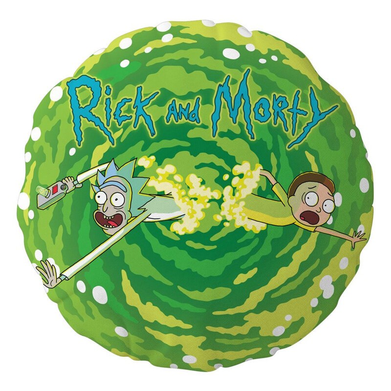 Rick & Morty oreiller Logo 45 x 45 cm