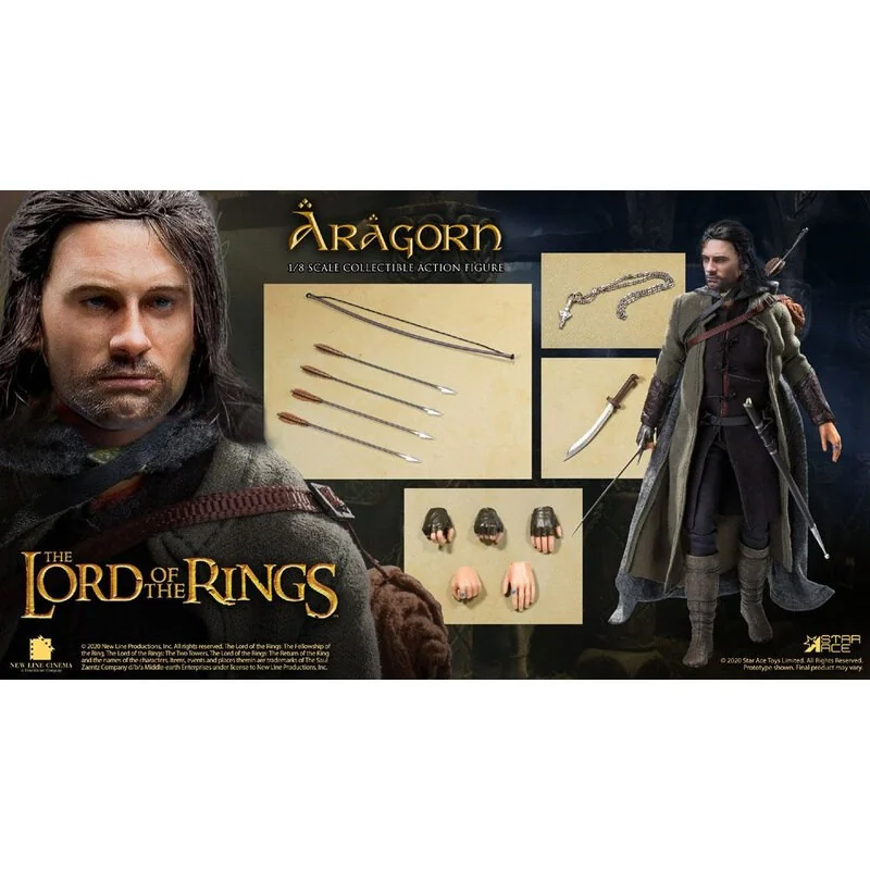 Le Seigneur des Anneaux figurine Real Master Series 1/8 Aragorn Special Version 23 cm