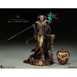 Court of the Dead statuette PVC Xiall - Osteomancers Vision 33 cm