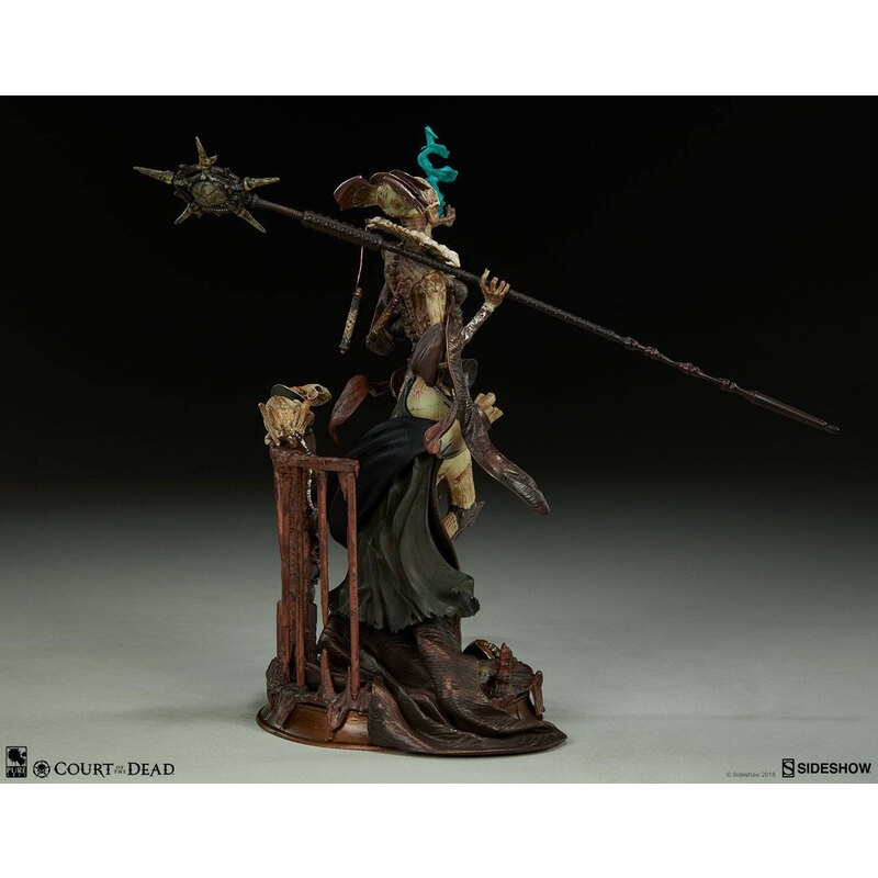 Court of the Dead statuette PVC Xiall - Osteomancers Vision 33 cm