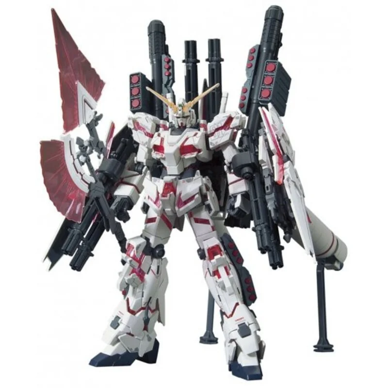 Gundam - Unicorn: High Grade - Full Armor Unicorn Gundam Destroy M. Red Color Ver. Kit modèle 1: 144