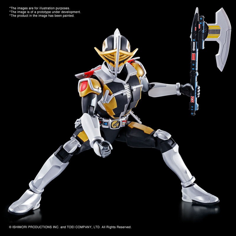 Kamen Rider: Figure-Rise Standard - Kit de modèle Masked Rider Den-O AX Form et Plat Form