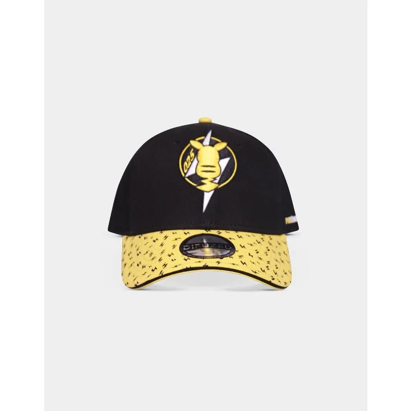 Pokemon: Casquette ajustable avec badge Pika