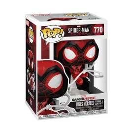 Pop! Jeux: Spider-Man Miles Morales - Crimson Cowl Suit