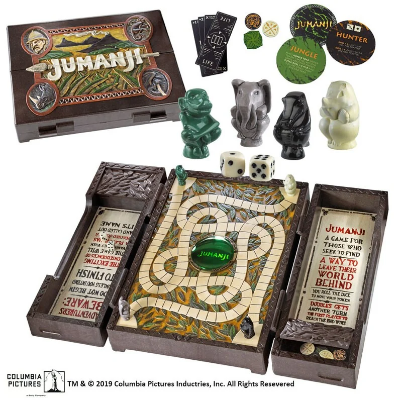 Jumanji réplique 1/1 jeu de plateau 41 cm * ANGLAIS *