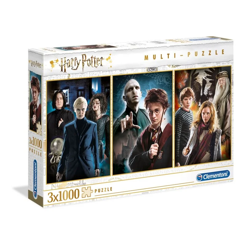 Puzzle Harry Potter - 3x1000 pièces