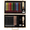 Set de croquis et de dessin, couleurs assorties, 1 pièce/ 1 Pq.