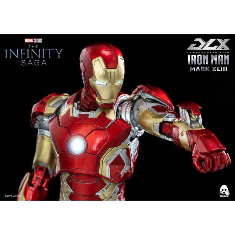 Infinity Saga figurine 1/12 DLX Iron Man Mark 43 16 cm