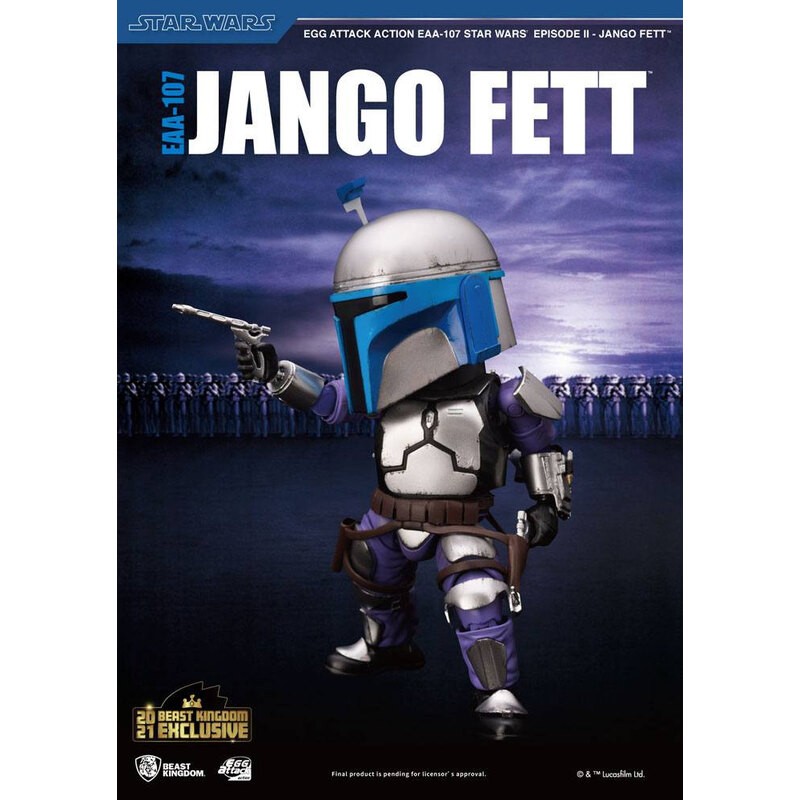 Star Wars Episode II figurine Egg Attack Jango Fett BK Exclusive 16 cm