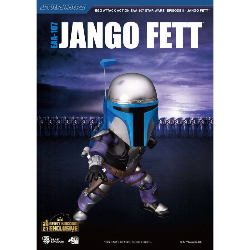 Star Wars Episode II figurine Egg Attack Jango Fett BK Exclusive 16 cm