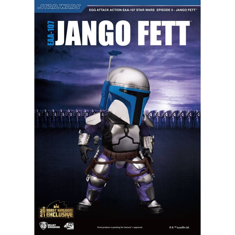 Star Wars Episode II figurine Egg Attack Jango Fett BK Exclusive 16 cm