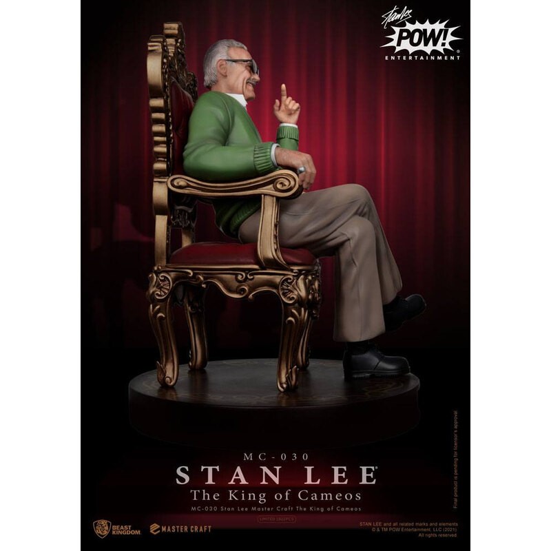 Stan Lee statuette Master Craft The King of Cameos 33 cm