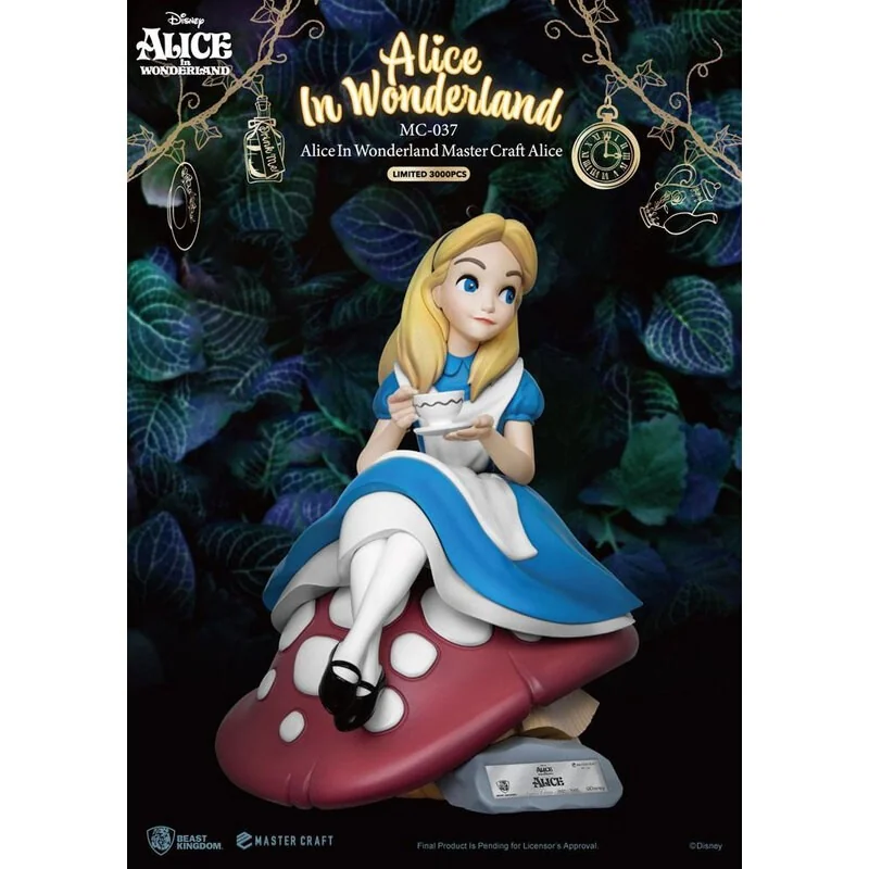 Alice au pays des merveilles statuette Master Craft Alice 36 cm