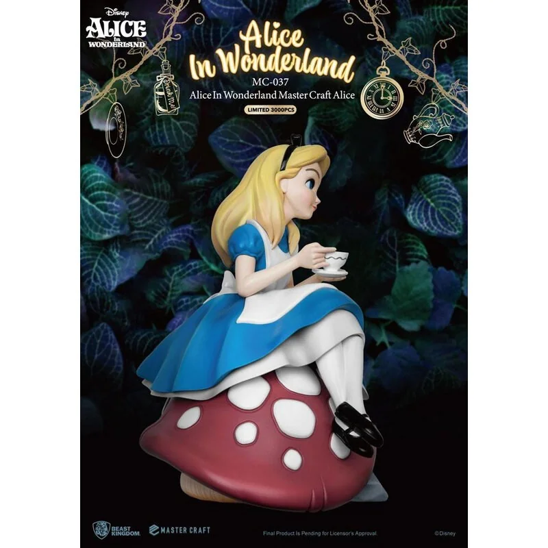 Alice au pays des merveilles statuette Master Craft Alice 36 cm