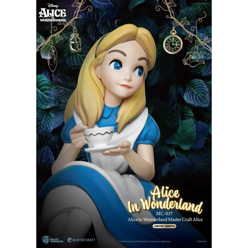 Alice au pays des merveilles statuette Master Craft Alice 36 cm