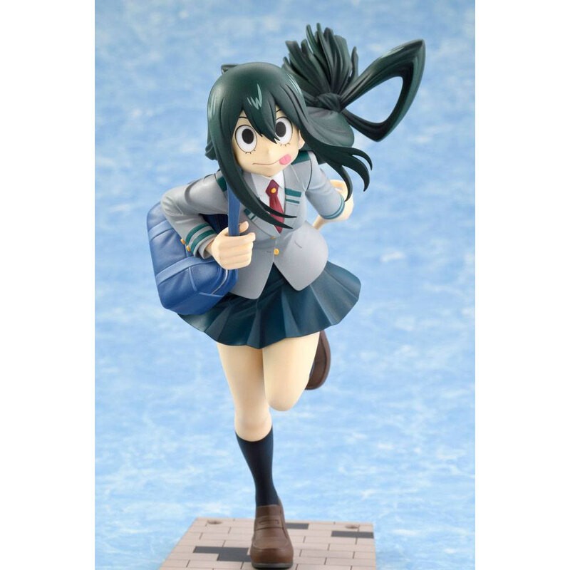 My Hero Academia statuette PVC 1/8 Konekore Tsuyu Asui Uniform Ver. 18 cm