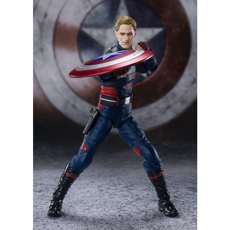 Le Falcon et le Soldat de l'Hiver figurine S.H. Figuarts Captain America (John F. Walker) 15 cm