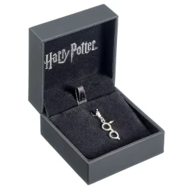 Harry Potter charm argent Clip-On Éclair avec des lunettes (argent sterling)