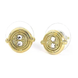 Harry Potter boucles d'oreille Time Turner (plaquées or)