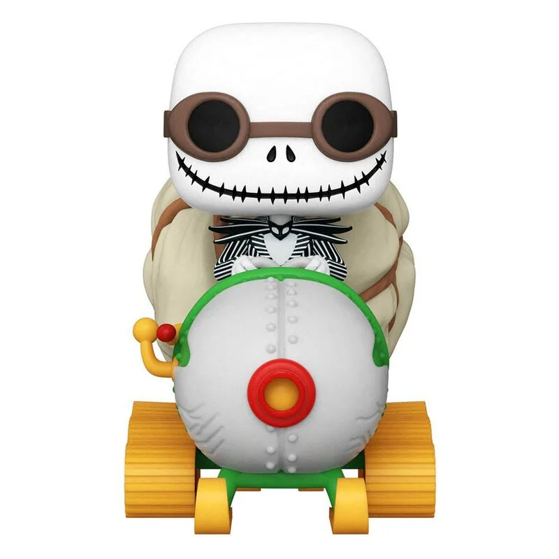 L´étrange Noël de Mr. Jack POP! Rides Vinyl figurine Jack w/Goggles & Snowmobile 18 cm