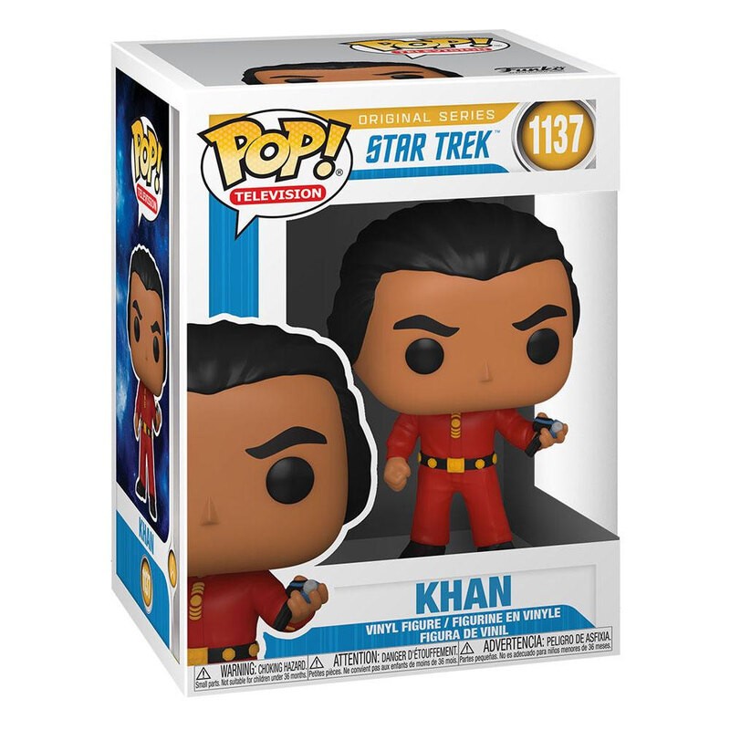 Star Trek: The Original Series POP! TV Vinyl Figurine Khan 9 cm