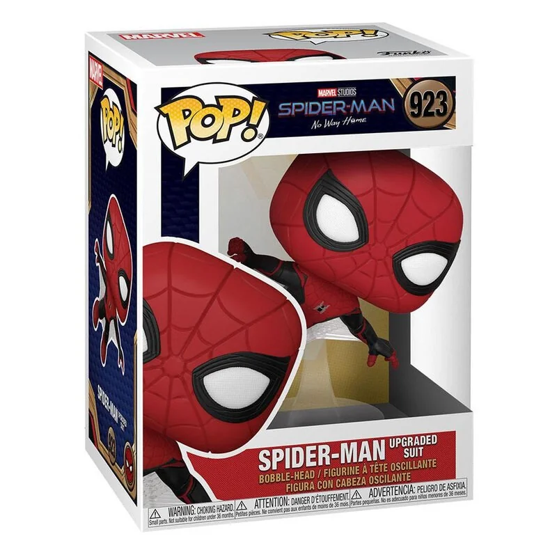 Spider-Man: No Way Home Figurine POP! Vinyl Spider-Man (Upgraded Suit) 9 cm