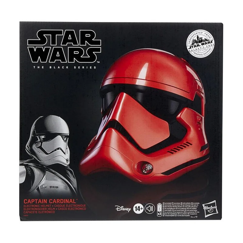 Star Wars Galaxy's Edge Black Series casque électronique Captain Cardinal