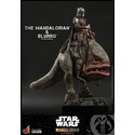 Star Wars The Mandalorian pack 2 figurines 1/6 The Mandalorian & Blurrg 37 cm