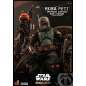 Star Wars The Mandalorian figurine 1/6 Boba Fett (Repaint Armor) and Throne 30 cm