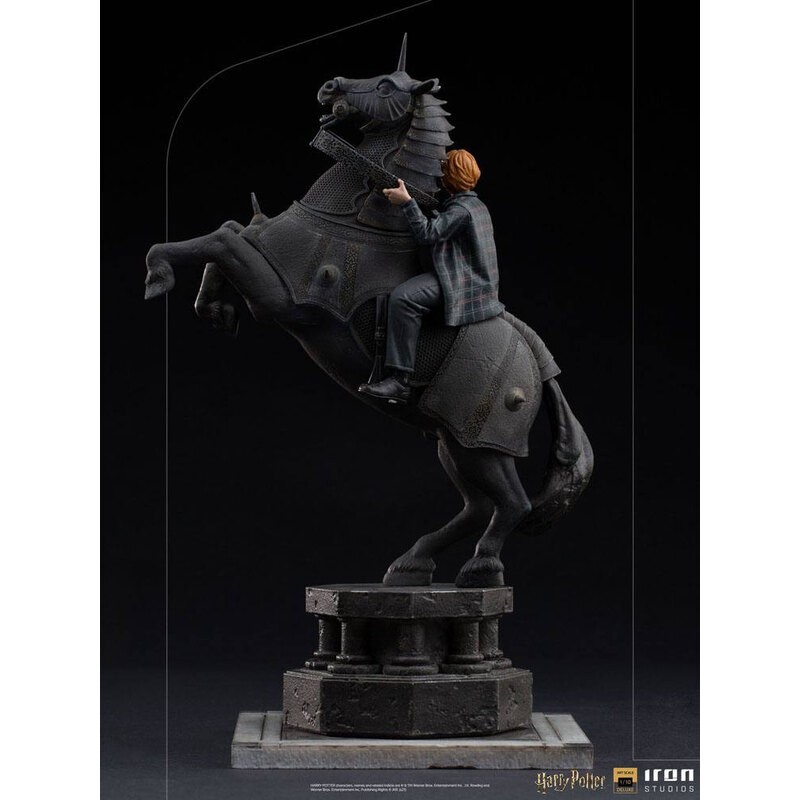 Harry Potter statuette Deluxe Art Scale 1/10 Ron Weasley at the Wizard Chess 35 cm