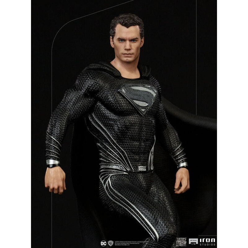 Zack Snyder's Justice League statuette 1/10 Art Scale Superman Black Suit 30 cm