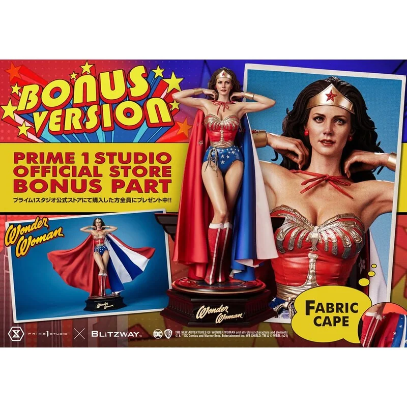 Wonder Woman 1975 statuette 1/3 Wonder Woman (Lynda Carter) Bonus Version 69 cm