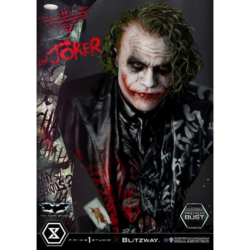 The Dark Knight buste Premium The Joker 26 cm