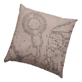 Le Seigneur des Anneaux oreiller Marauder's Map 45 x 45 cm