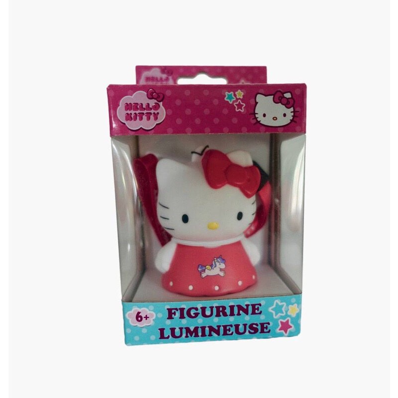 Hello Kitty figurine lumineuse Unicorn 9 cm