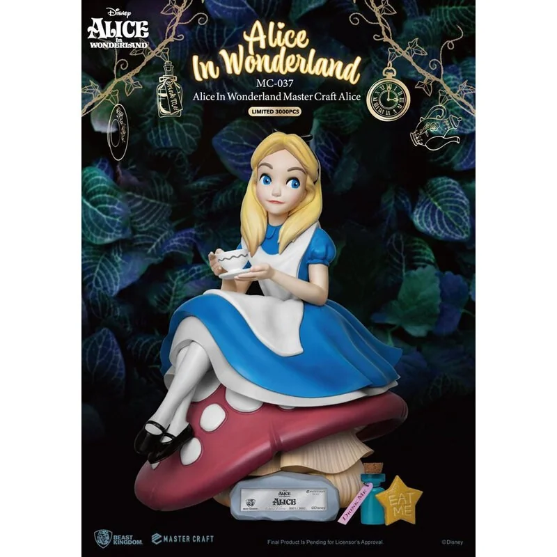 Alice au pays des merveilles statuette Master Craft Alice 36 cm