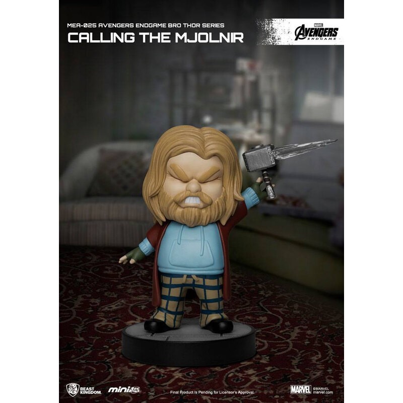 Avengers : Endgame figurine Mini Egg Attack Bro Thor Series Calling the Mjolnir 8 cm