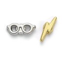 Harry Potter boucles d'oreille Éclair & lunettes