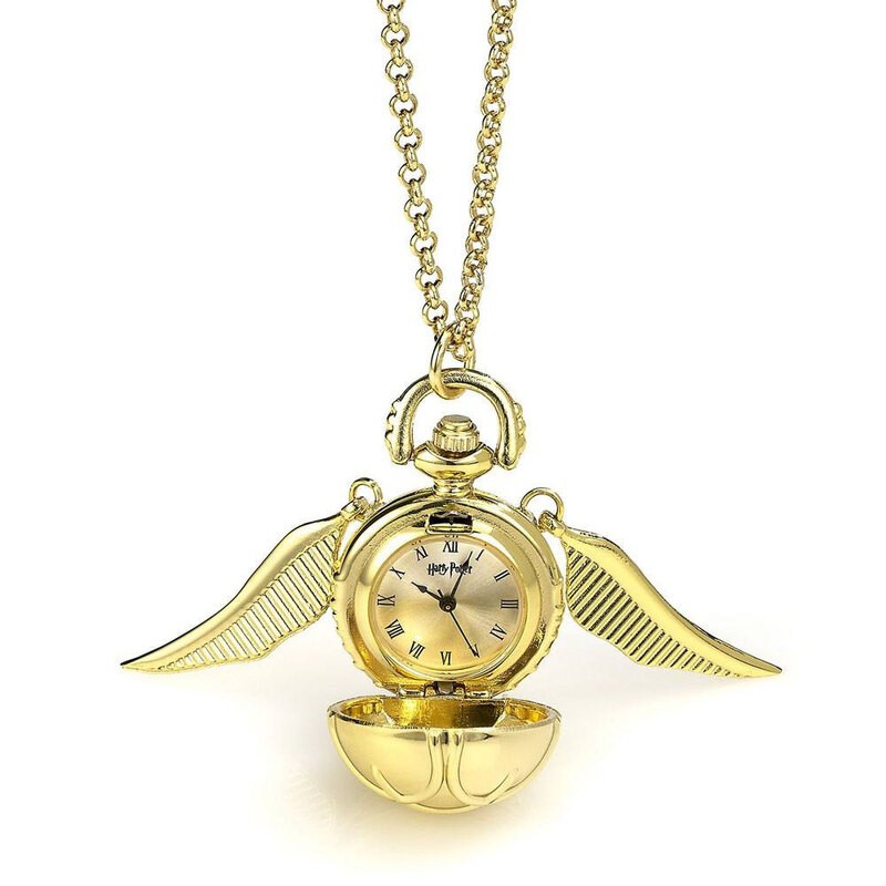 Collier Harry Potter : pendentif vif d'or (+ 3 symboles) – Lot de 4 sur  Cadeaux et Anniversaire