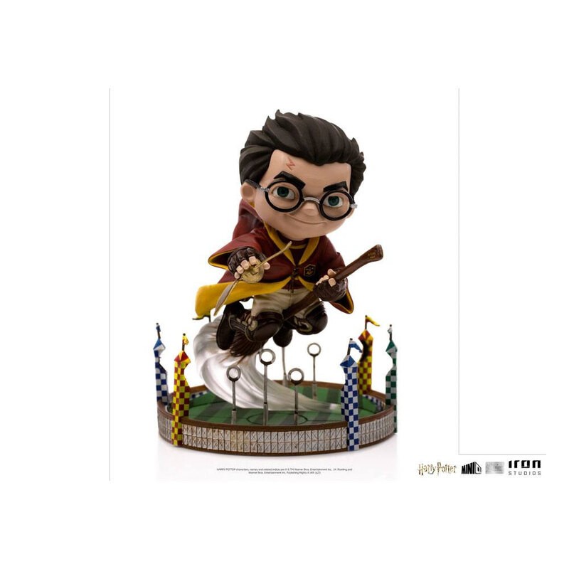 Harry Potter figurine Mini Co. Illusion PVC Harry Potter at the Quiddich Match 13 cm