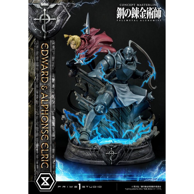 Fullmetal Alchemist statuette 1/6 Edward & Alphonse Elric 56 cm