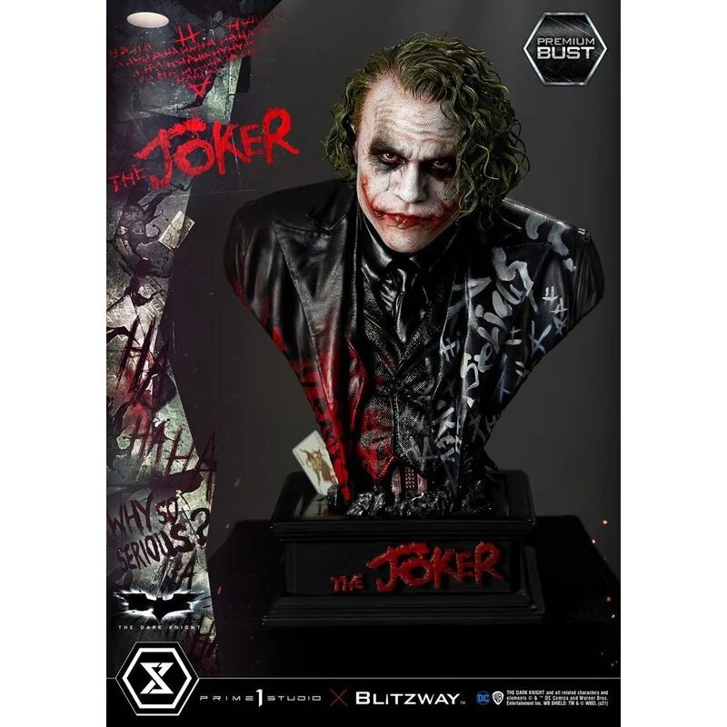 The Dark Knight buste Premium The Joker 26 cm