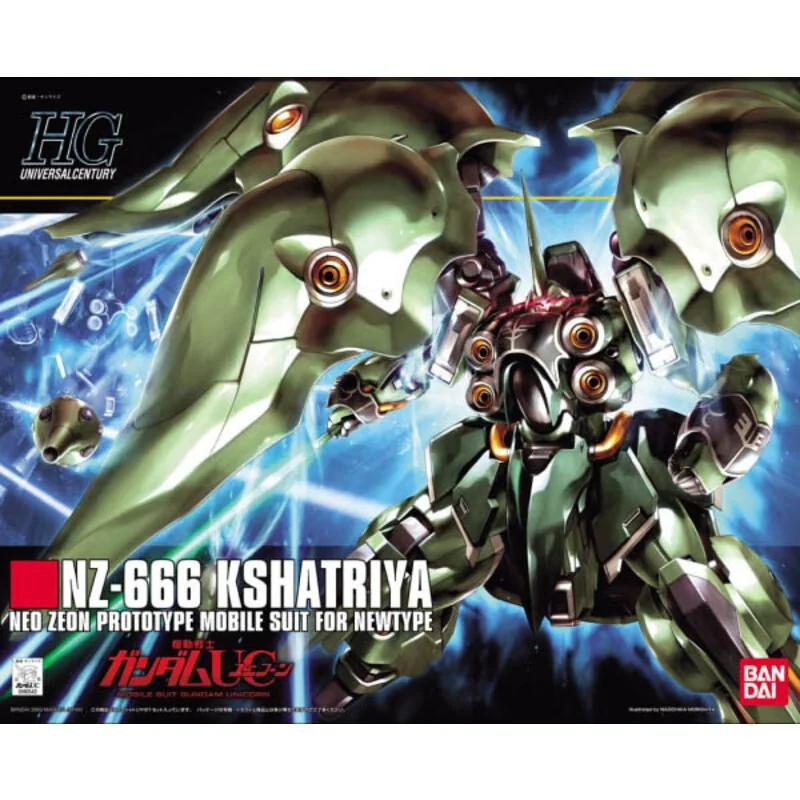 Gundam Gunpla HG 1/144 NZ-666 Kshatriya