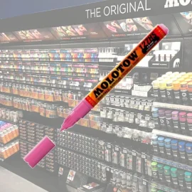 Molotow Acrylic Marker One4All 1,5mm 200 Neon Pink