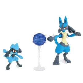 Pokemon Pokepla 44 Riolu & Lucario