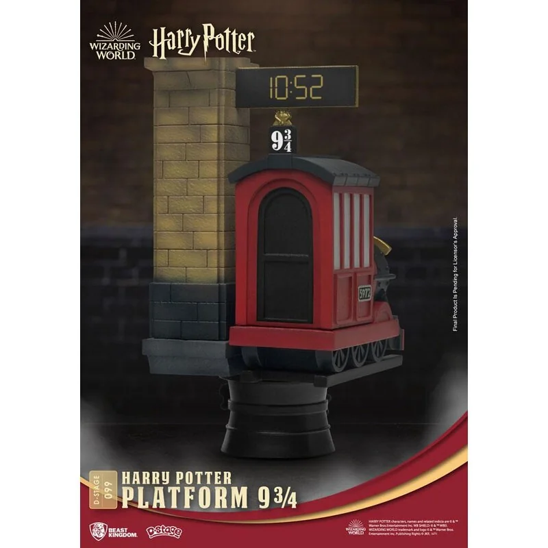 Harry Potter diorama PVC D-Stage Platform 9 3/4 New Version 15 cm