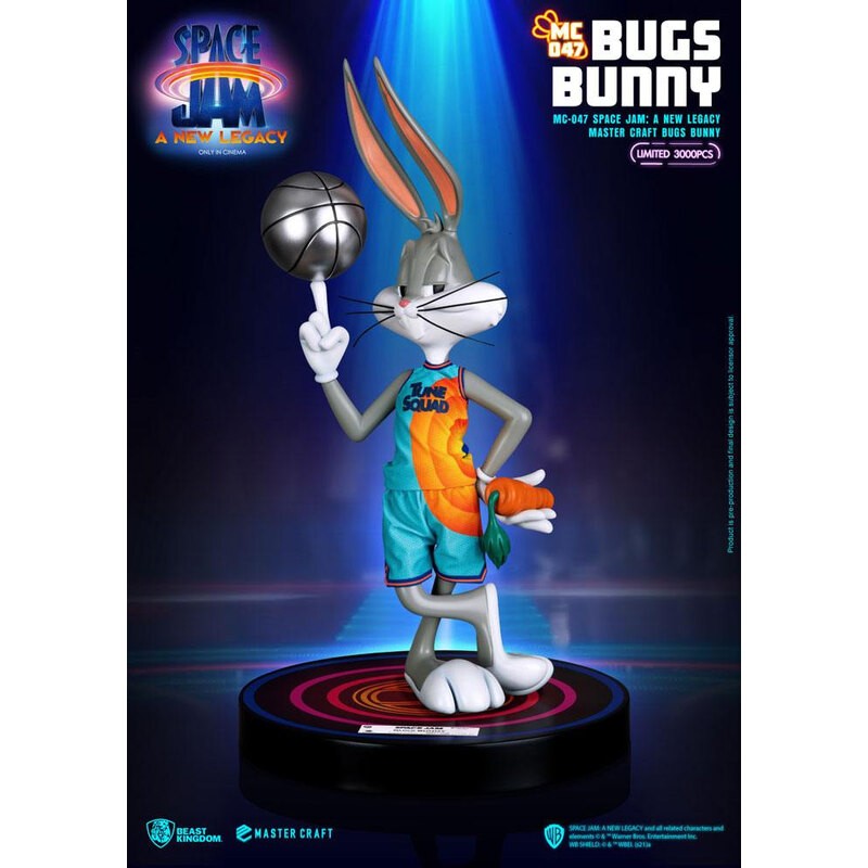 Space Jam A New Legacy statuette Master Craft Bugs Bunny 43 cm