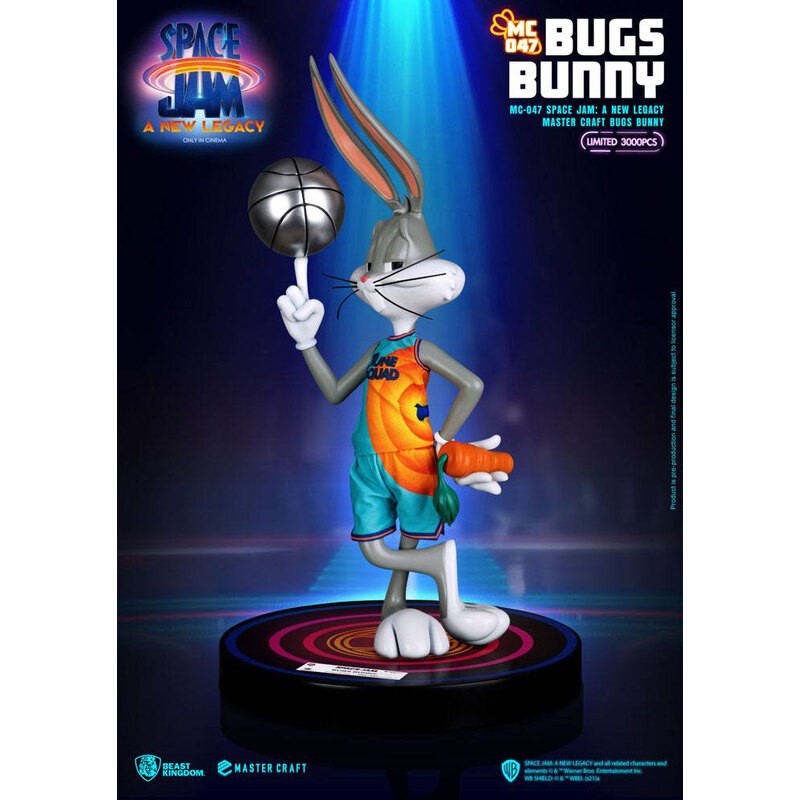 Space Jam A New Legacy statuette Master Craft Bugs Bunny 43 cm