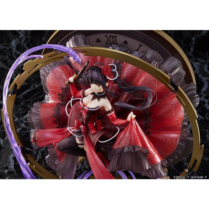 Date A Bullet statuette PVC 1/7 Kurumi Tokisaki: Pigeon Blood Ruby Dress Ver. 33 cm